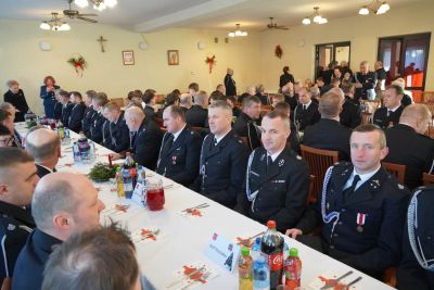 Spotkanie opłatkowe strażak&oacute;w w Niwiskach